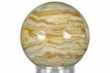 Polished Banded Lace Agate Sphere #327999-1